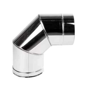 Cot de inox 90° neizolat